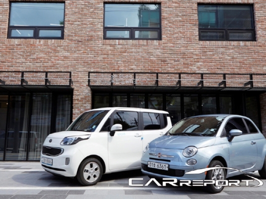 “주중에는 레이, 주말 데이트에는 피아트 500”