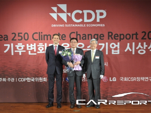 한국타이어, 2014 CDP 탄소경영 섹터 위너스 선정… 친환경 경영 앞장