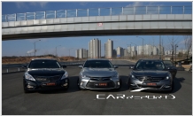 [비교 시승기] 스마트 캠리 2.5, 그랜저HG 2.4, SM7 2.5 노바
