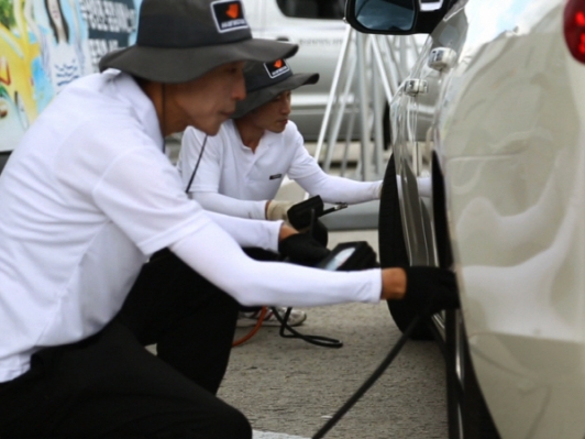 한국타이어, 안전한 휴가길을 위한 타이어 무상점검 서비스 실시