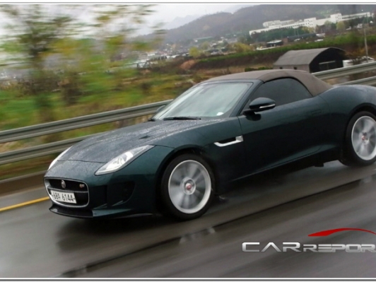[동영상시승기] 감성 로드스터 ‘F-TYPE S AWD 컨버터블’