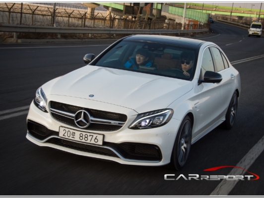 [동영상 시승기] 잘생긴 늑대, 고성능 스포츠세단 AMG C63
