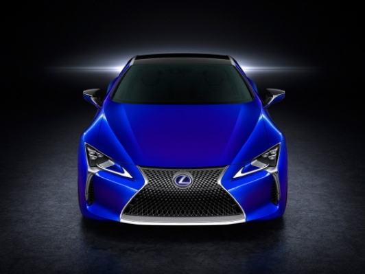‘2016년 제네바모터쇼’서 렉서스 신형 럭셔리 쿠페 LC500h 세계 최초 공개