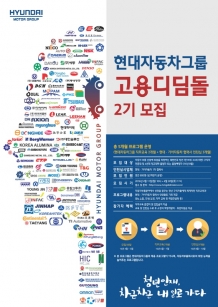 현대차그룹, 車부품산업 우수인재 양성지원‘고용디딤돌’ 제2기 모집