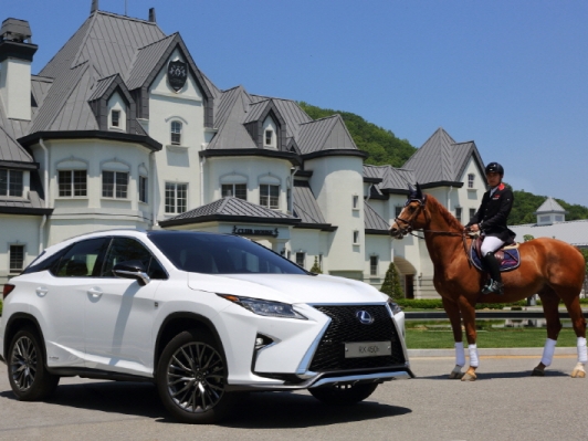 렉서스,국제 승마대회 ‘May on a Horse’서 New RX450h 활약