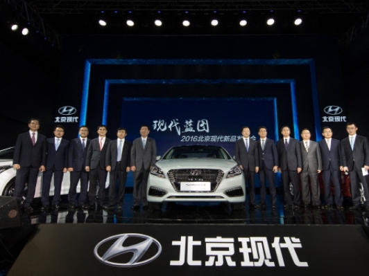 현대차, 중국형 쏘나타 하이브리드 출시