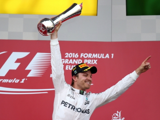 메르세데스 AMG 페트로나스 F1 팀 드라이버 니코 로즈버그,2016 F1 유러피언 그랑프리 우승