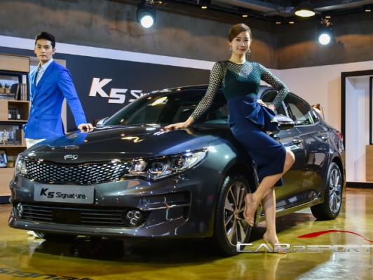 기아 2017 K5 & K5 PHEV, 힘과 연비 갖췄다