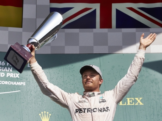 메르세데스 AMG 페트로나스 F1 팀 소속 니코 로즈버그, 2016 F1 벨기에 그랑프리 우승
