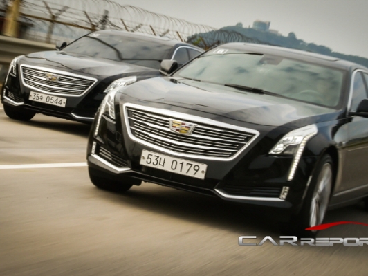 [시승기] 미국을 대표하는 대형세단의 자존심, 캐딜락 CT6