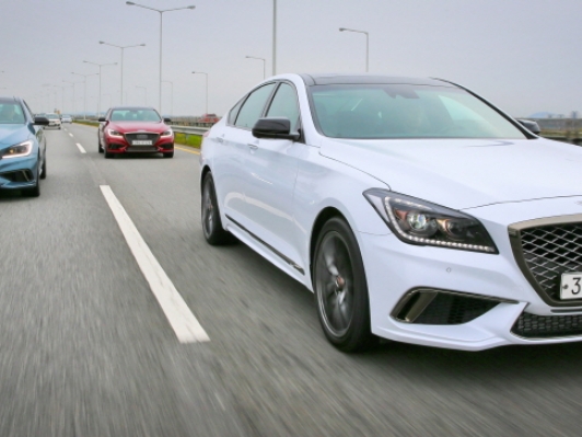 [시승기] “수입세단 비켜라. G80 스포츠 나가신다”