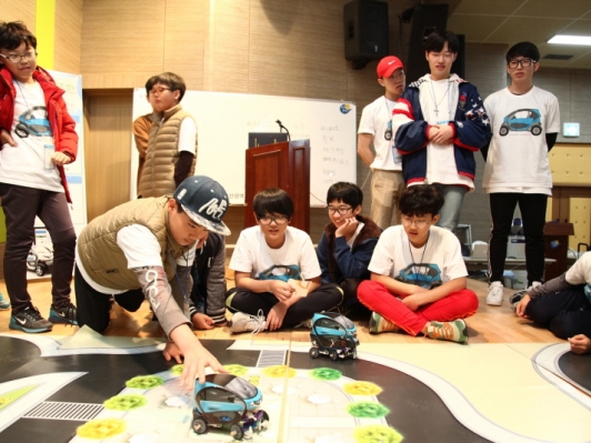 르노삼성차, 코딩 활용한 교통안전 교육