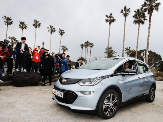 볼트 EV, 추가 충전 없이 총 470km 서울에서 제주 완주!