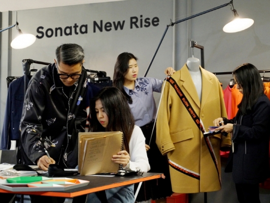 쏘나타 스타일의 패션 선보이는 '쏘나타 콜렉션' 서울패션위크서 개최