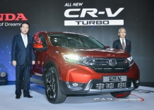 혼다코리아, 5세대 All New CR-V Turbo 서울모터쇼서 국내 발매