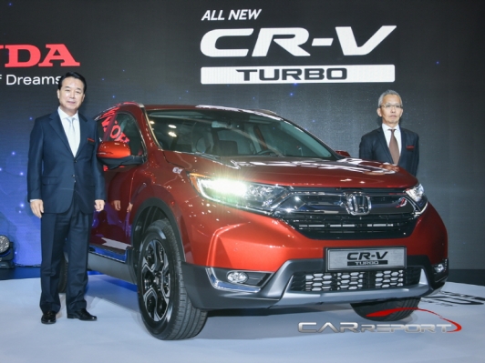혼다코리아, 5세대 All New CR-V Turbo 서울모터쇼서 국내 발매