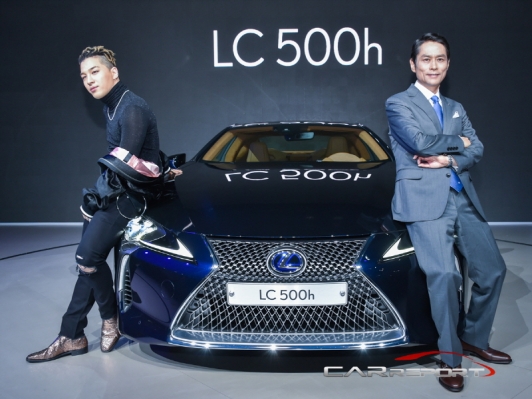 렉서스 코리아, 2017 서울모터쇼에서 빅뱅 태양과 ‘NEW LC500h’ 콜라보레이션