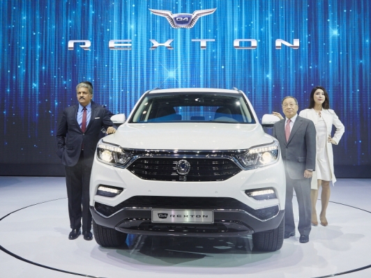 쌍용자동차, 2017 서울모터쇼에서 G4 렉스턴 최초 공개
