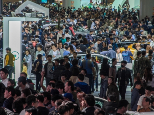 2017서울모터쇼, 열흘간 61만여 명 관람