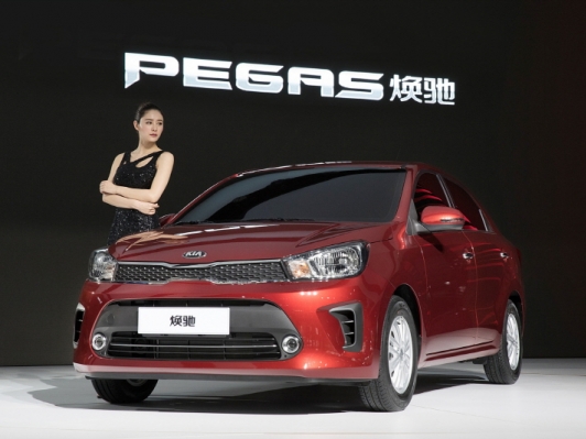 중국 현지 전략형 신차 ‘페가스’, ‘K2 크로스’ 공개