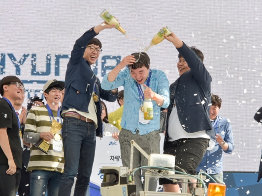 현대차그룹, 자율주행차경진대회서 계명대 BISA팀 우승