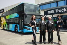 만트럭버스코리아, MAN 라이온스 2층버스 국내 최초 공개