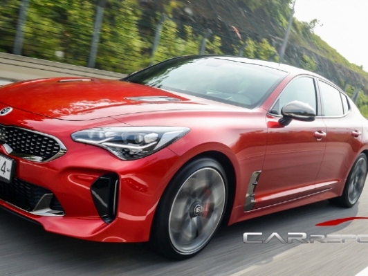 [시승기] 아빠를 홀리는 병기, 스팅어