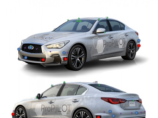 닛산, 도쿄 거리에서 완전 자율주행차량 시제품 기술 시연