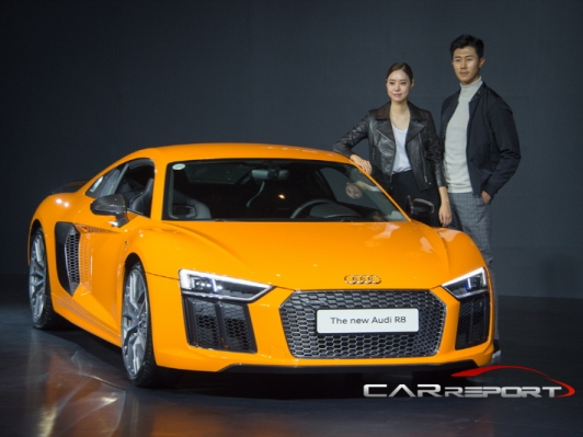 고성능 스포츠쿠페, 더 뉴 아우디 R8 V10 플러스 쿠페 출시