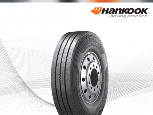 한국타이어, 주행성능 강화된 대형 카고 트럭용 타이어 신상품 ‘AH40’ 출시