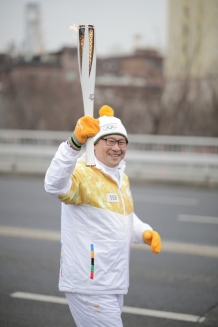 서울로 온 올림픽 성화…현대차와 평창의 열정 전한다