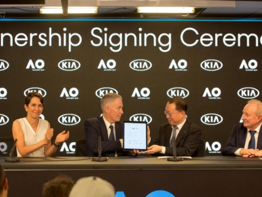 기아차, 호주오픈 공식후원 2023년까지 연장한다