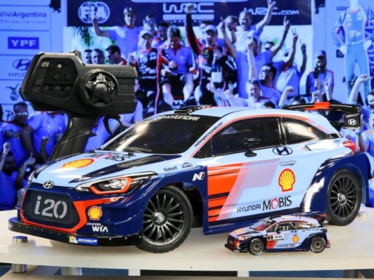 현대자동차-타미야 ‘i20 Coupe WRC RC카’ 최초 공개