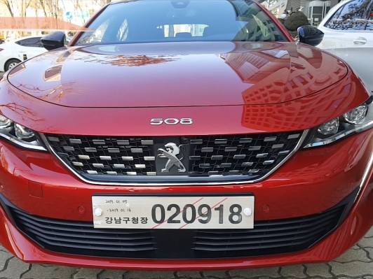 (영상) 미리 둘러봤습니다. 푸조 뉴 508GT 
