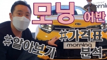 다 가졌다. 신형 모닝 가격분석. 경차맞아?