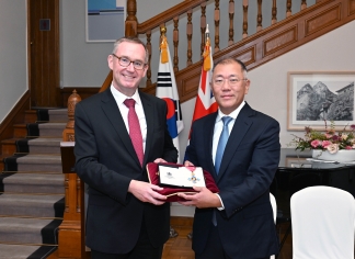 정의선 현대차그룹 회장, 대영제국훈장 수훈