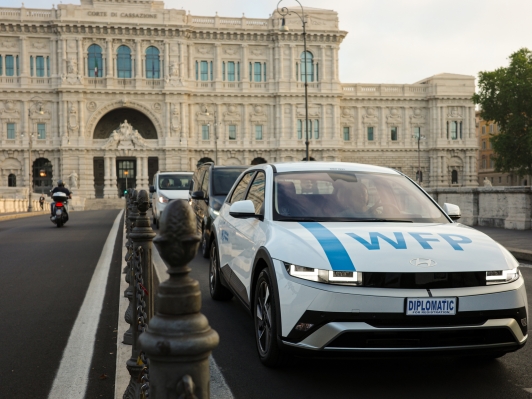 현대자동차 아이오닉 5, UN세계식량계획 전세계 구호 현장서 맹활약