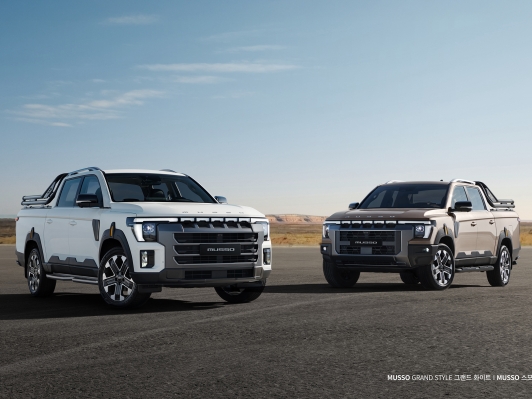 신형 무쏘(Q300) 디자인이 공개 됐습니다